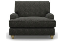 Heart of House Adeline Fabric Chair - Charcoal